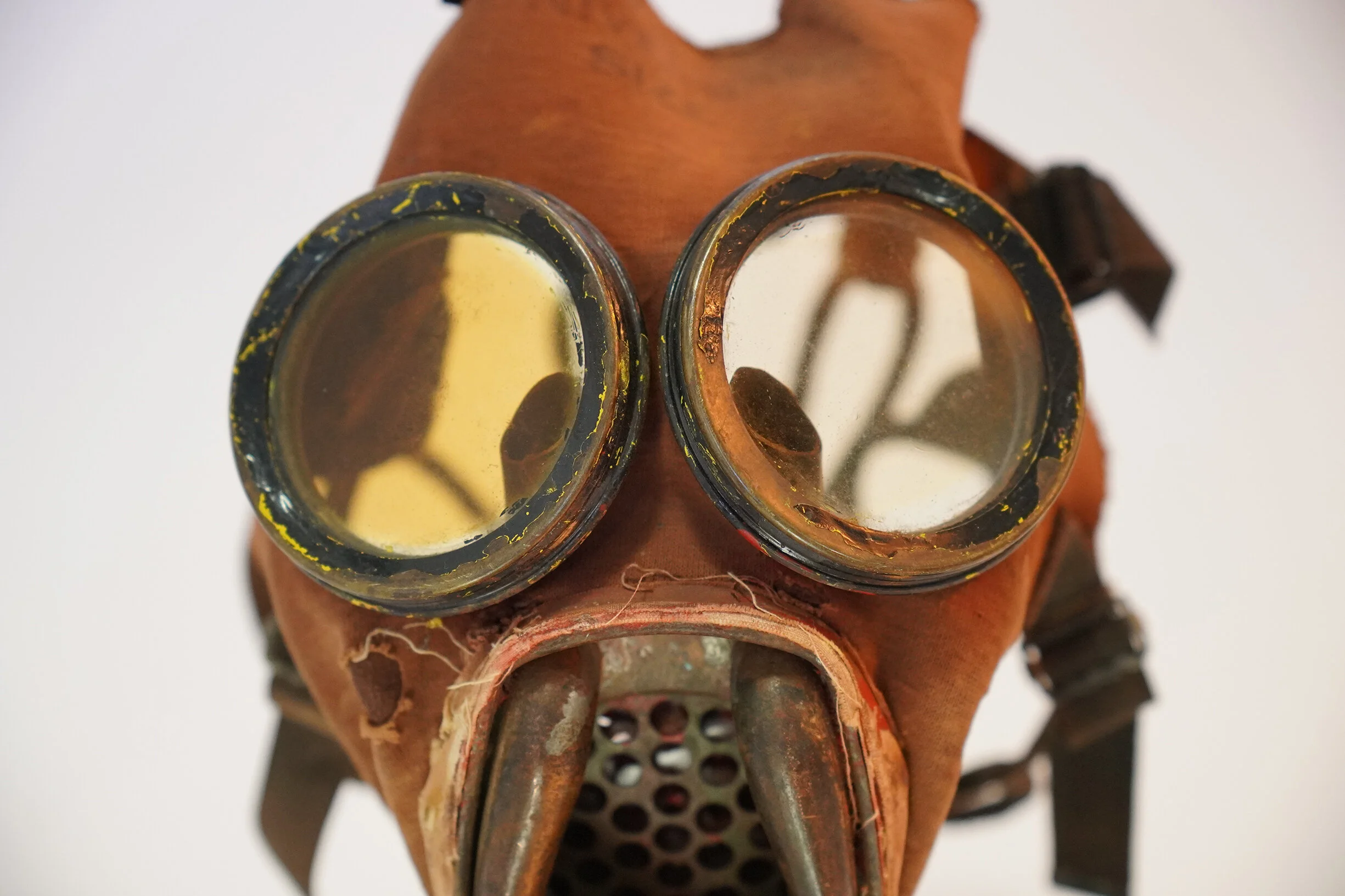 1930's MII Diaphragm Experimental Gas Mask — AGENT GALLERY CHICAGO